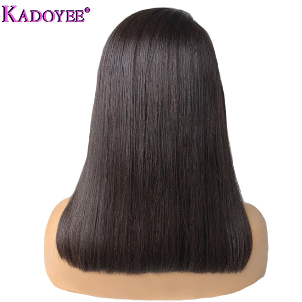 Europe, America, African Wigs, Female Human Hair Wigs, Front Lace Real Wigs Europe, America, African Wigs, Female Human Hair Wigs, Front Lace Real Wigs
